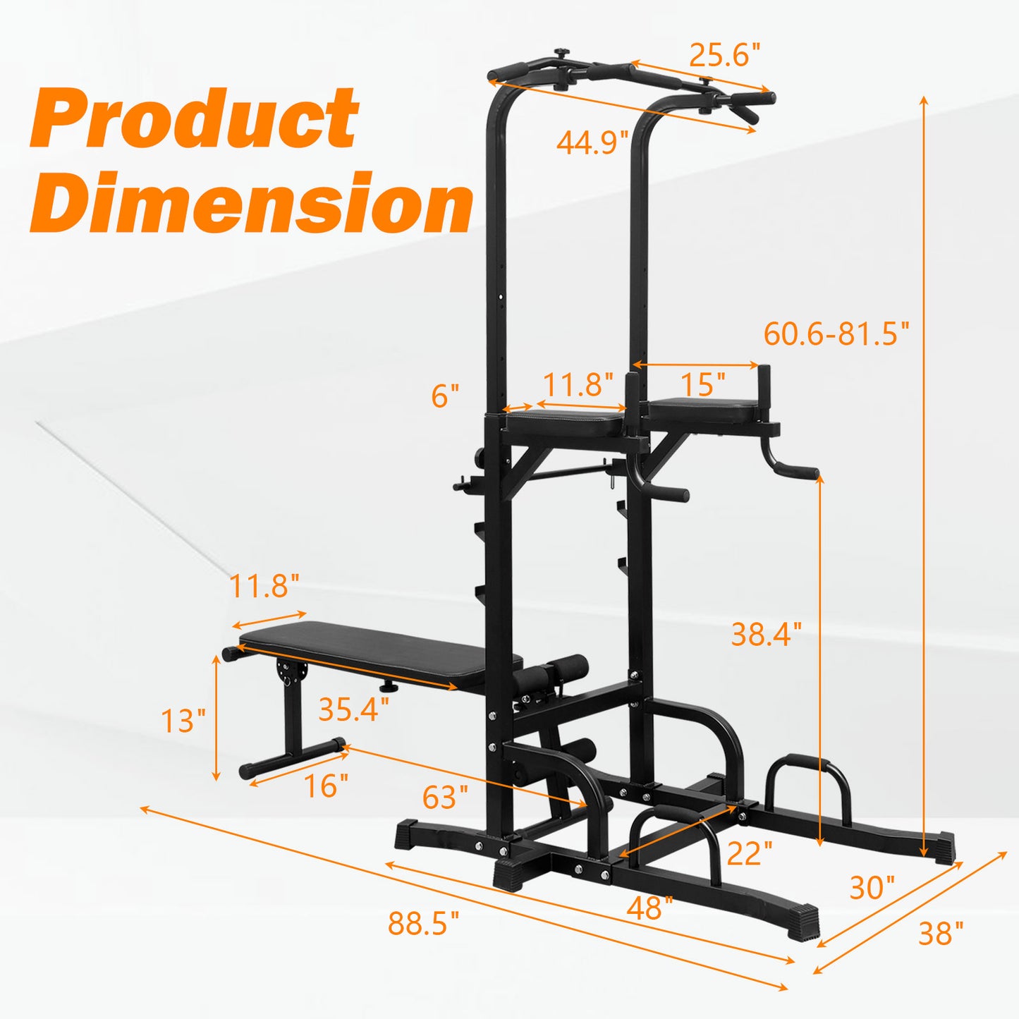 Multi-Functional Power Tower – Full-Body Strength Training Station