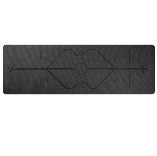 Eco-Friendly TPE Yoga Mat – Non-Slip, Waterproof & Cushioned Support