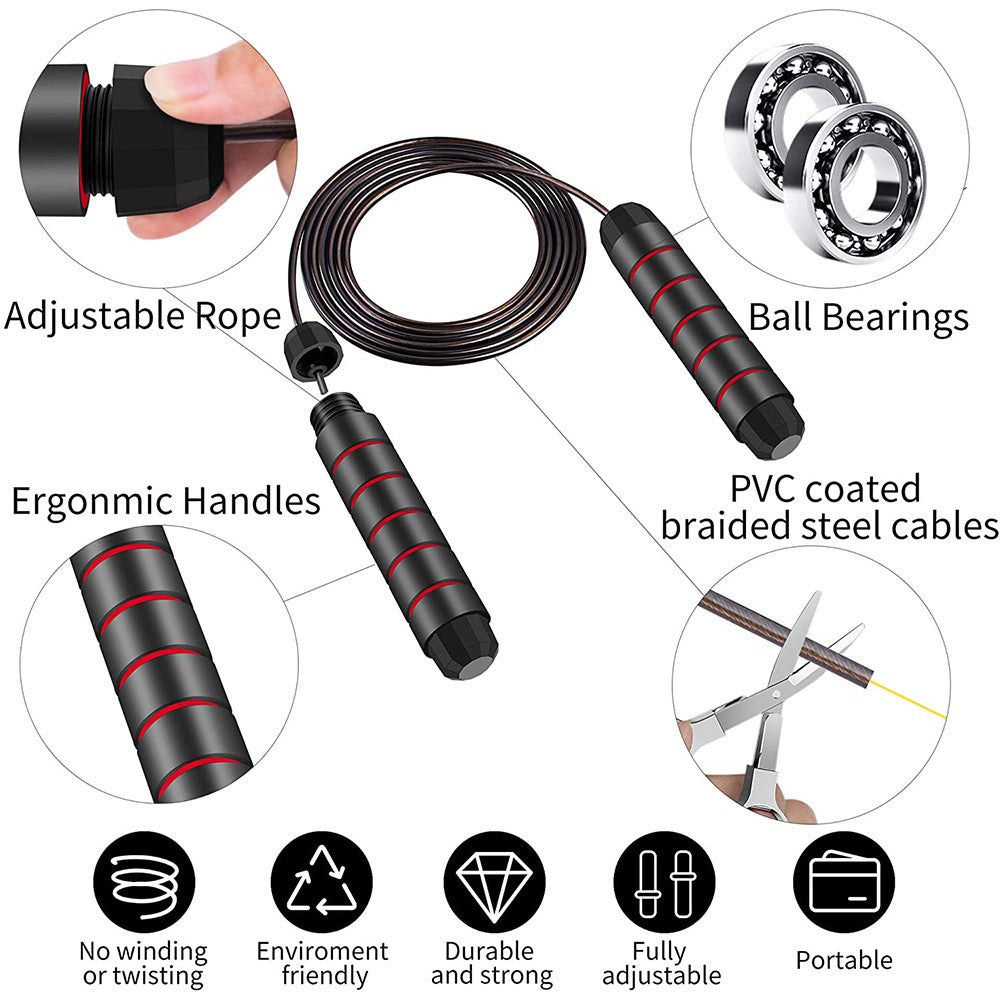 Ultimate 5-in-1 Home Workout Kit – Train Anywhere, Anytime!