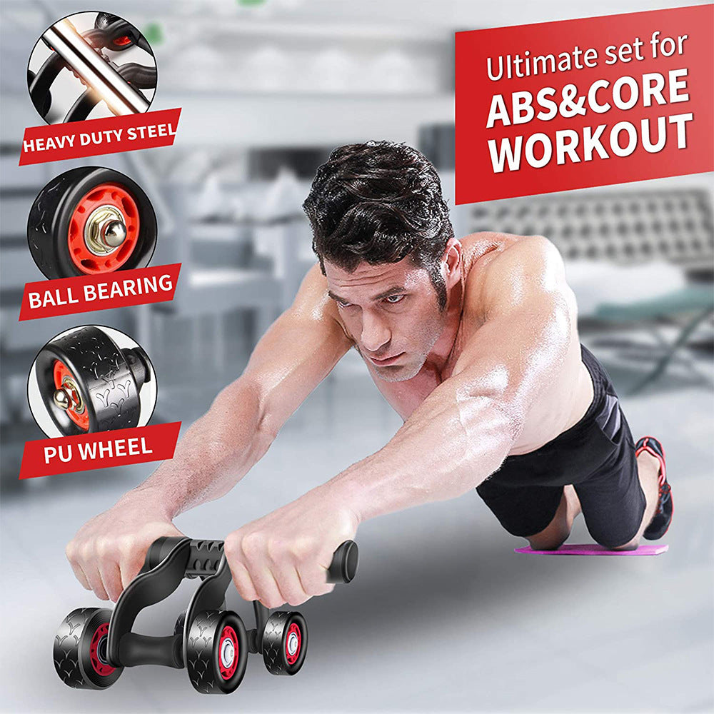 Ultimate 5-in-1 Home Workout Kit – Train Anywhere, Anytime!