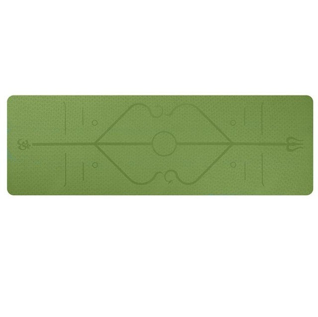 Eco-Friendly TPE Yoga Mat – Non-Slip, Waterproof & Cushioned Support