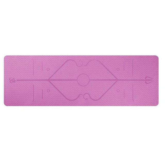 Eco-Friendly TPE Yoga Mat – Non-Slip, Waterproof & Cushioned Support