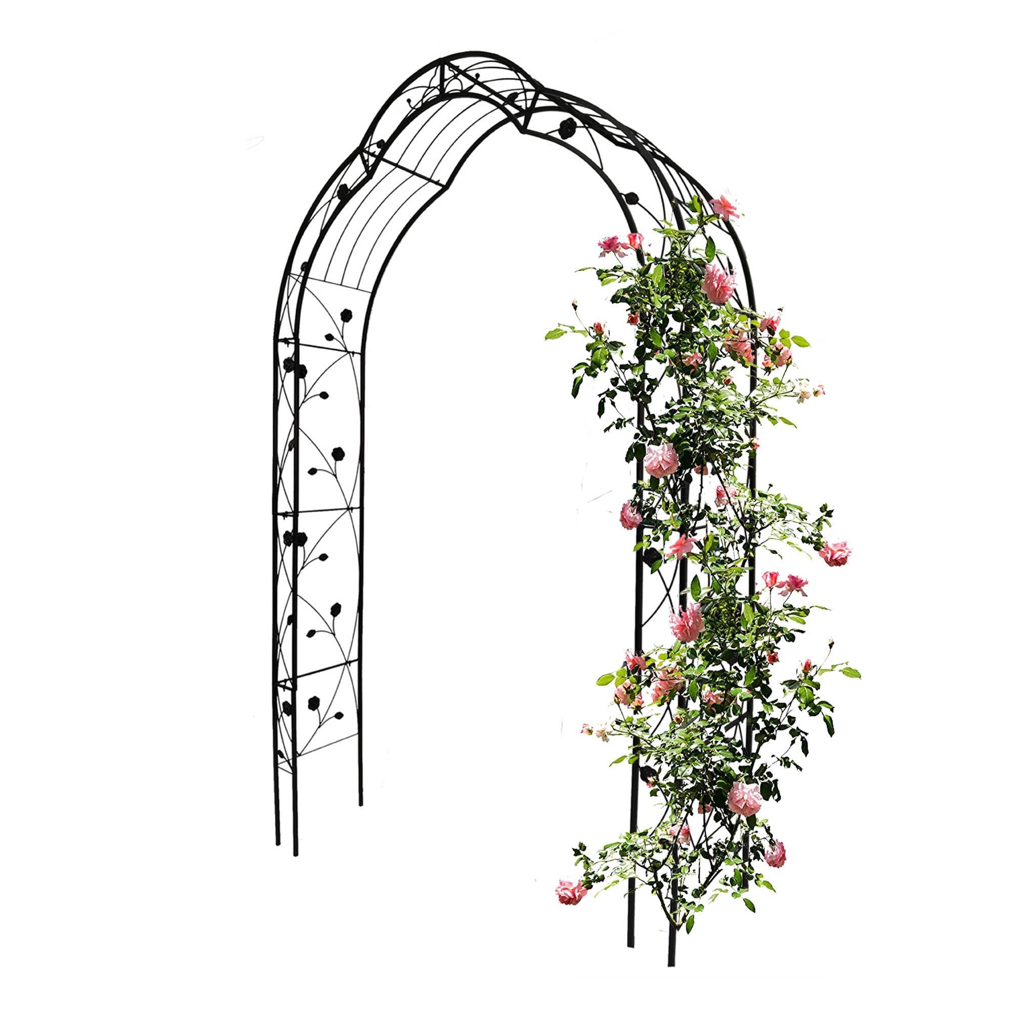 Elegant Metal Garden Arch – Sturdy Support for Climbing Plants & Outdoor Decor