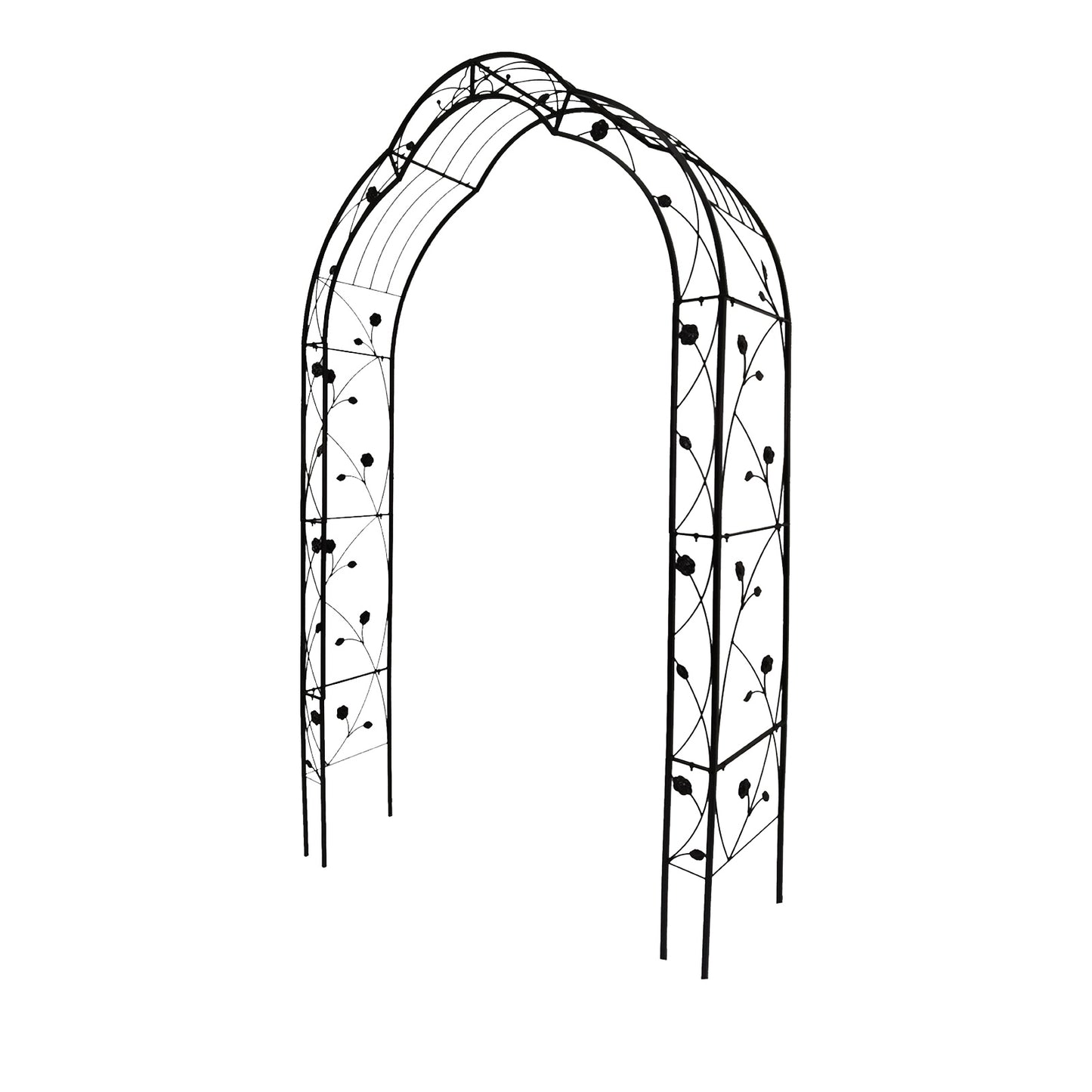 Elegant Metal Garden Arch – Sturdy Support for Climbing Plants & Outdoor Decor