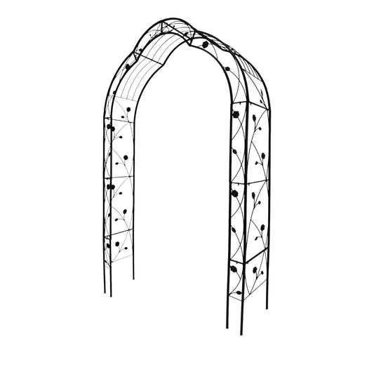 Elegant Metal Garden Arch – Sturdy Support for Climbing Plants & Outdoor Decor