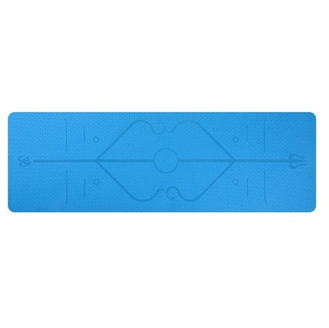 Eco-Friendly TPE Yoga Mat – Non-Slip, Waterproof & Cushioned Support
