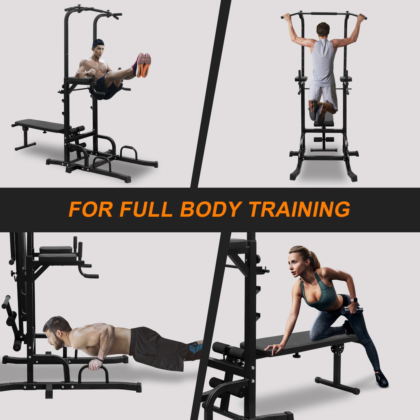 Multi-Functional Power Tower – Full-Body Strength Training Station
