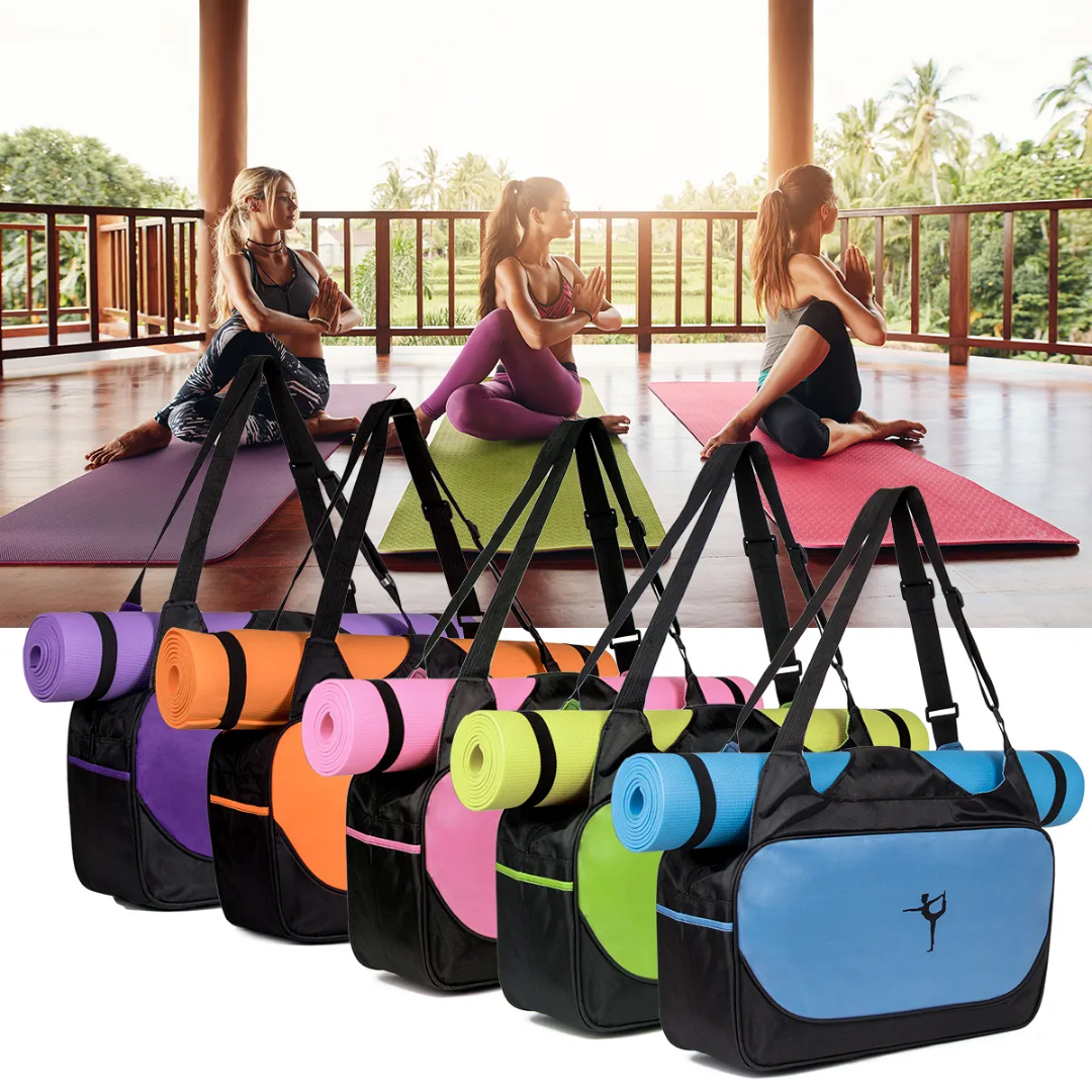 Yoga Backpack with Mat Holder – Waterproof, Spacious & Travel-Ready