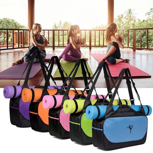 Yoga Backpack with Mat Holder – Waterproof, Spacious & Travel-Ready